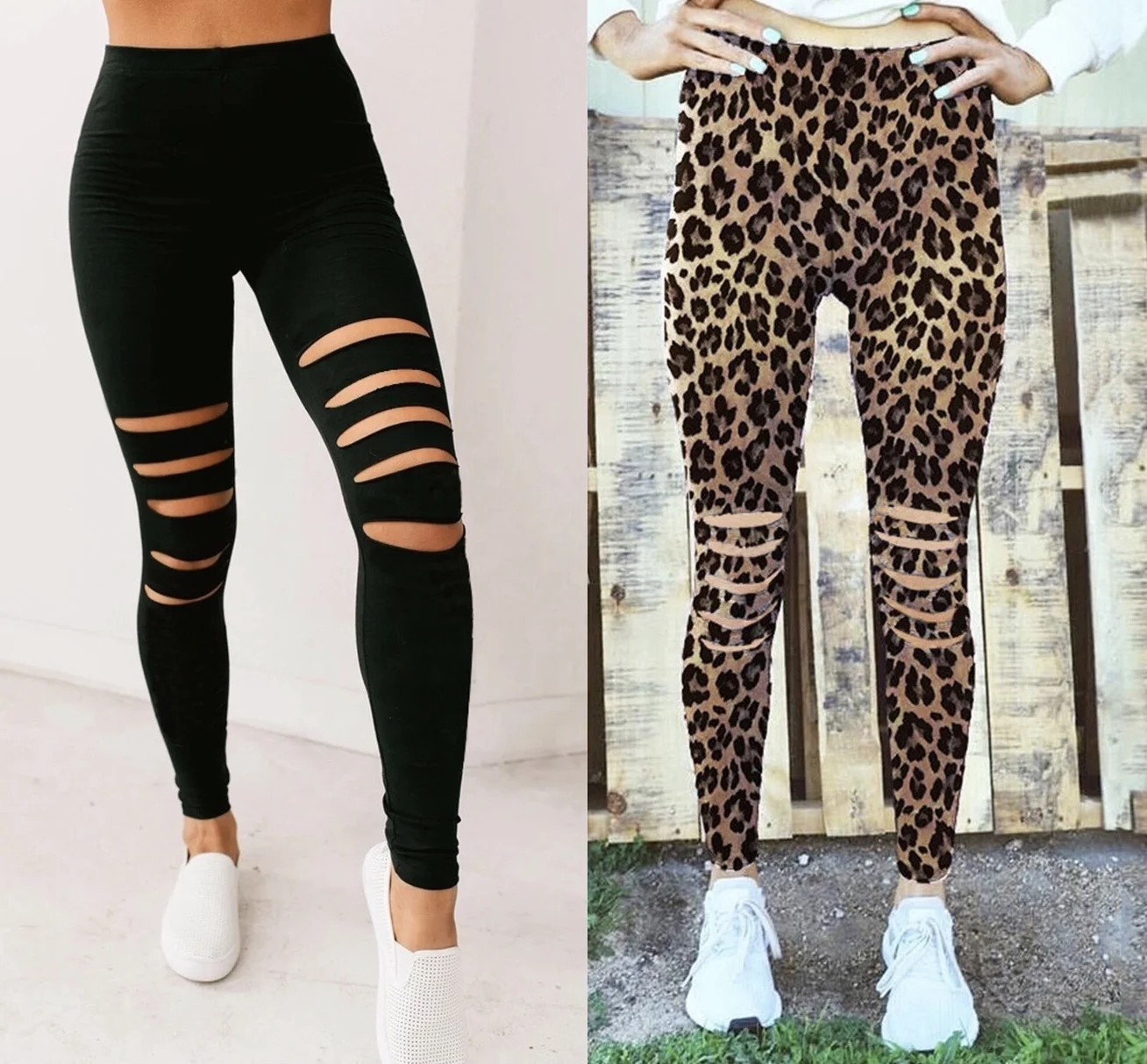 

S21 2020 Wholesale New Arrived Black Hollow Out Fitness Activewear Tights Women Leggings