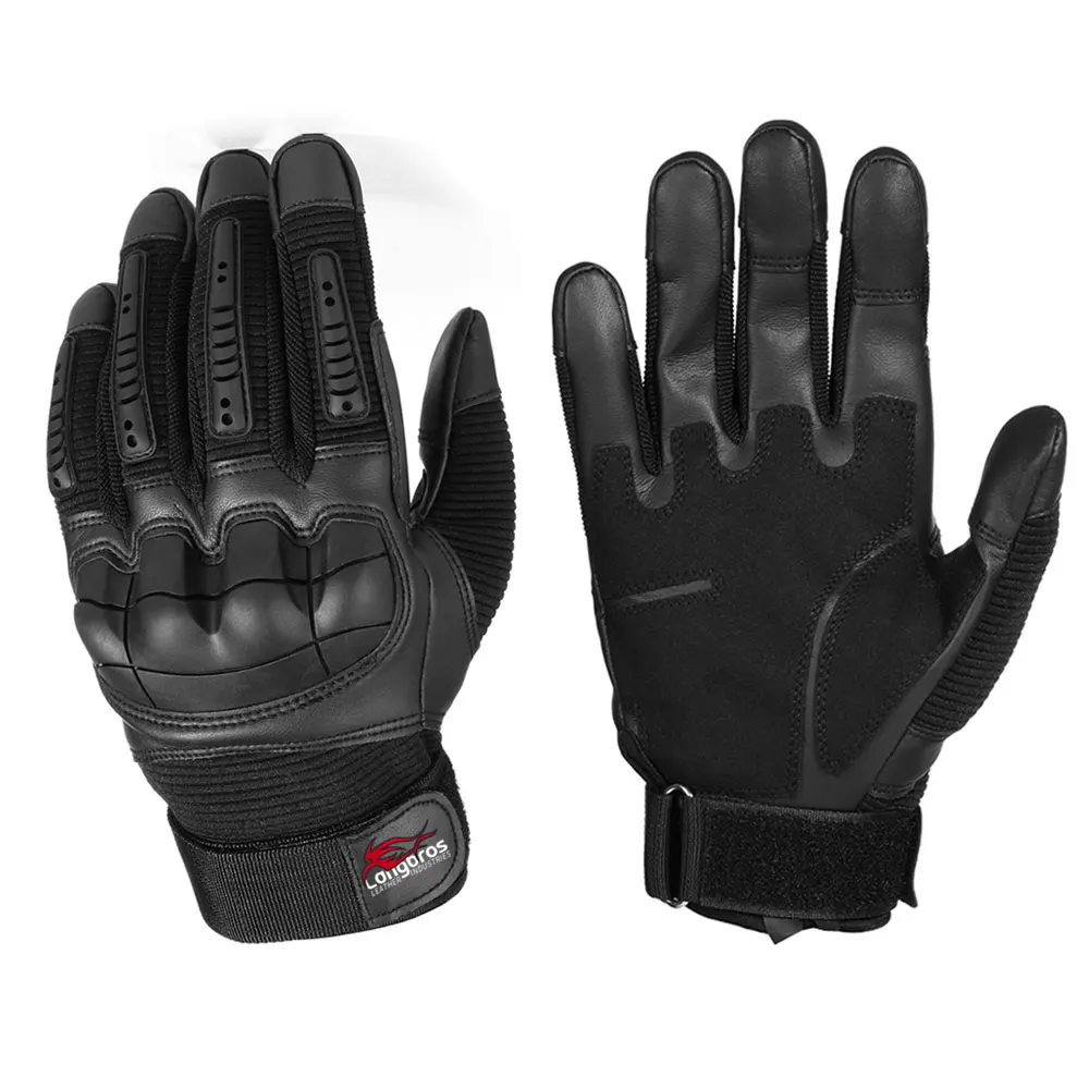 
Wholesale Latest Style Motorbike Leather Gloves Good Quality Motorbike Gloves Different Design Motorbike Leather Gloves 