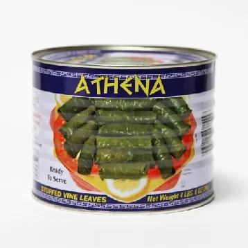 

Athenas Dolmades - Stuffed Vine Leaves With Rice, Large 4.4 lb Can-Greek Appetizer-BUY NOW-IN STOCK- FREE SHIPPING