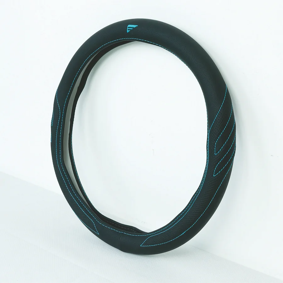 
Factory supply directly PU leather - high quality universal fashion car steering wheel cover (Made in VietNam) 