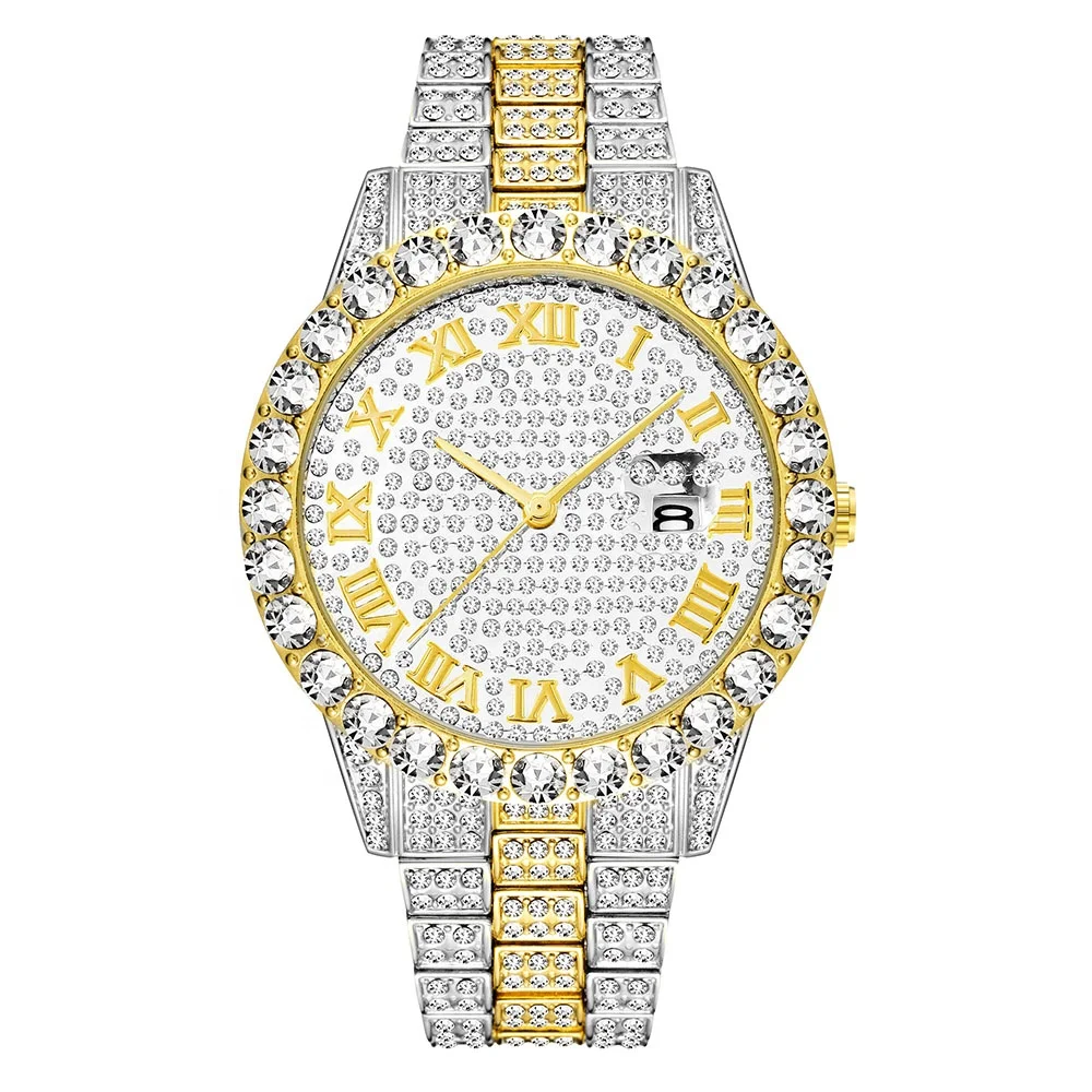 

Female Bling Luxury Cubic Zirconia Rhinestone Diamond Wrist Watch Quartz Watches