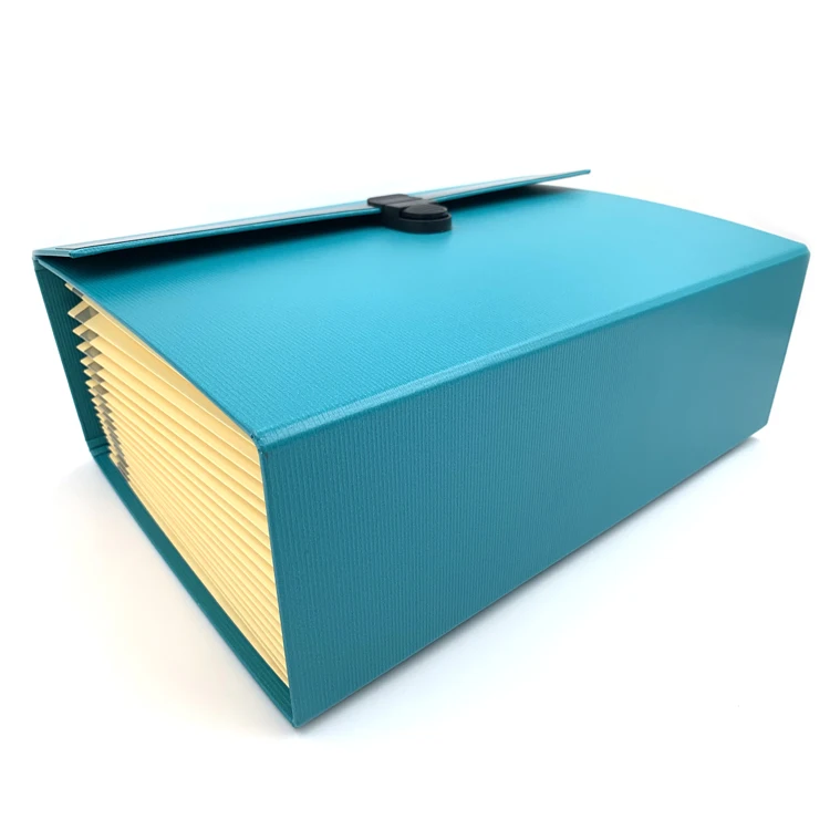 
Office supplies 19 pockets hard board expandable accordion a4 paper file folder 