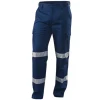 Industrial Fr Cargo Electrician Orange Black Work Pants For Coal Mine With Knee Pad
