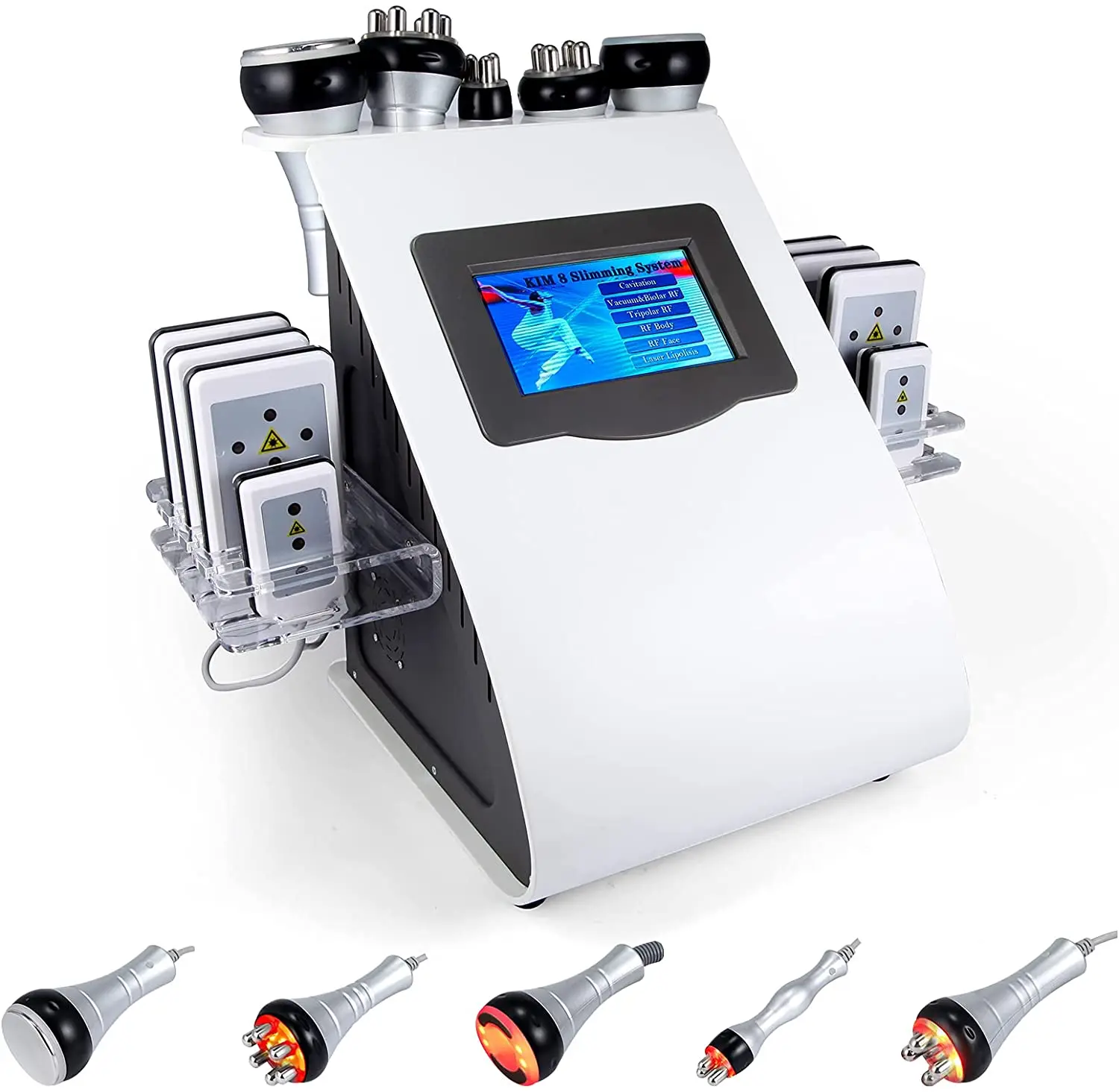 

6 In 1 Beauty S Shaper Body Shaping Rf Lifting Ems Sculpt 40K Ultrasonic Lipo Cavitation Machine