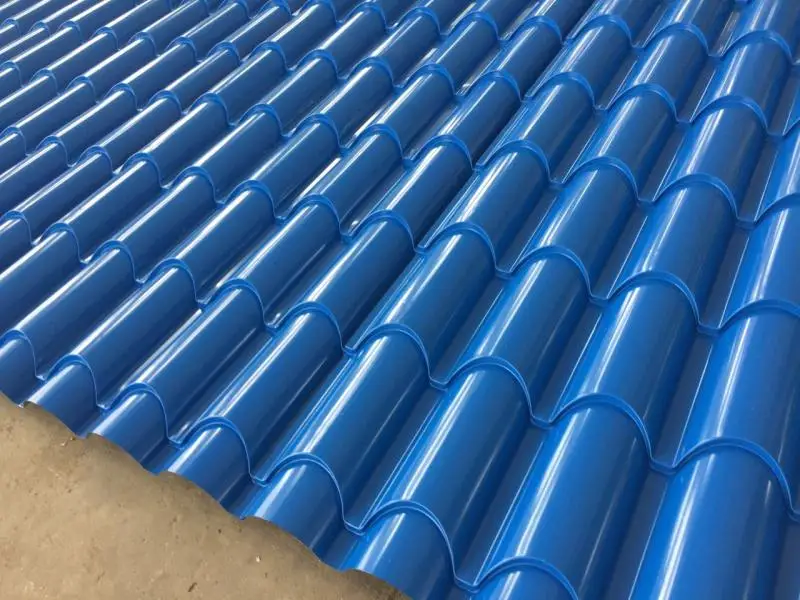 Roof construction system aluminum ppgi zinc double layer glazed tile making roll forming machine