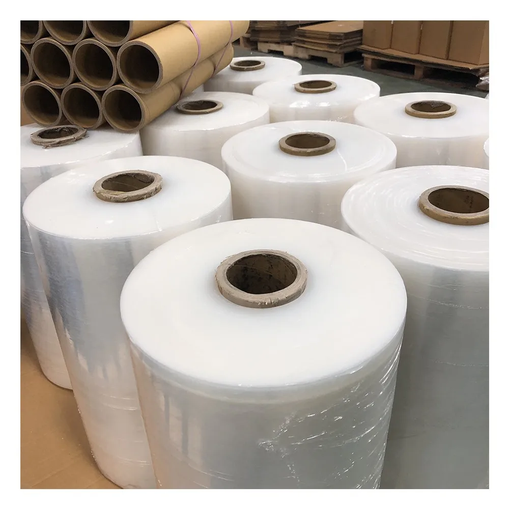 Best Seller Mini Order Transparent Lldpe Jumbo Stretch Film Roll With