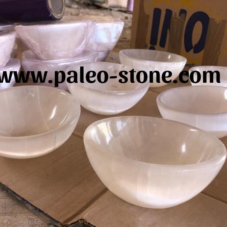 
Selenite Bowls 