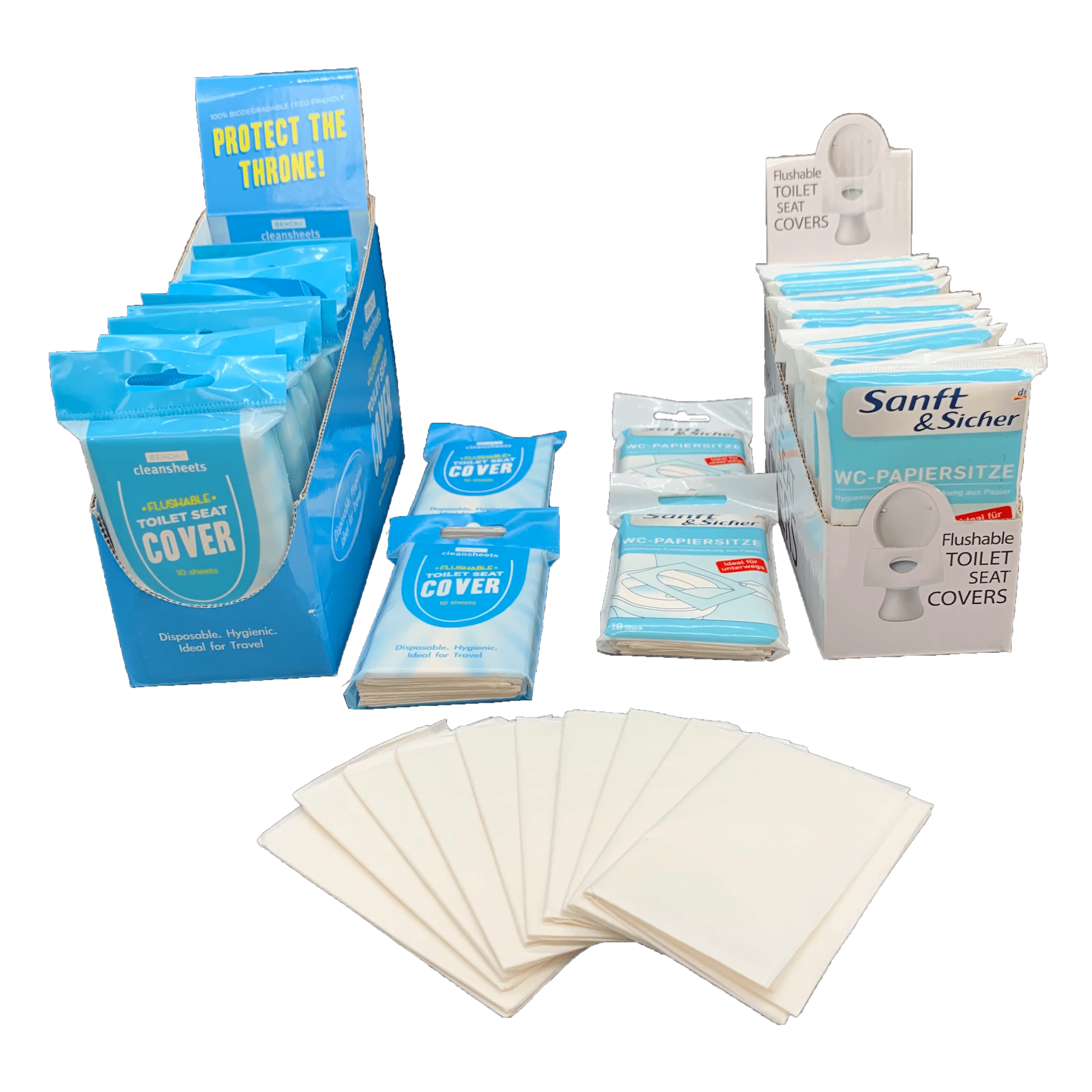 Private Label Flushable Virgin Eco Friendly Disposable Toilet Seat