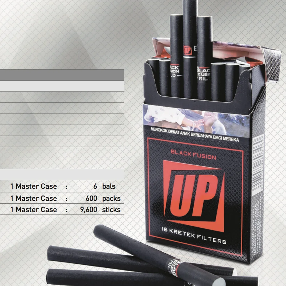 
UP Black Clove Kretek Indonesian Cigarette 