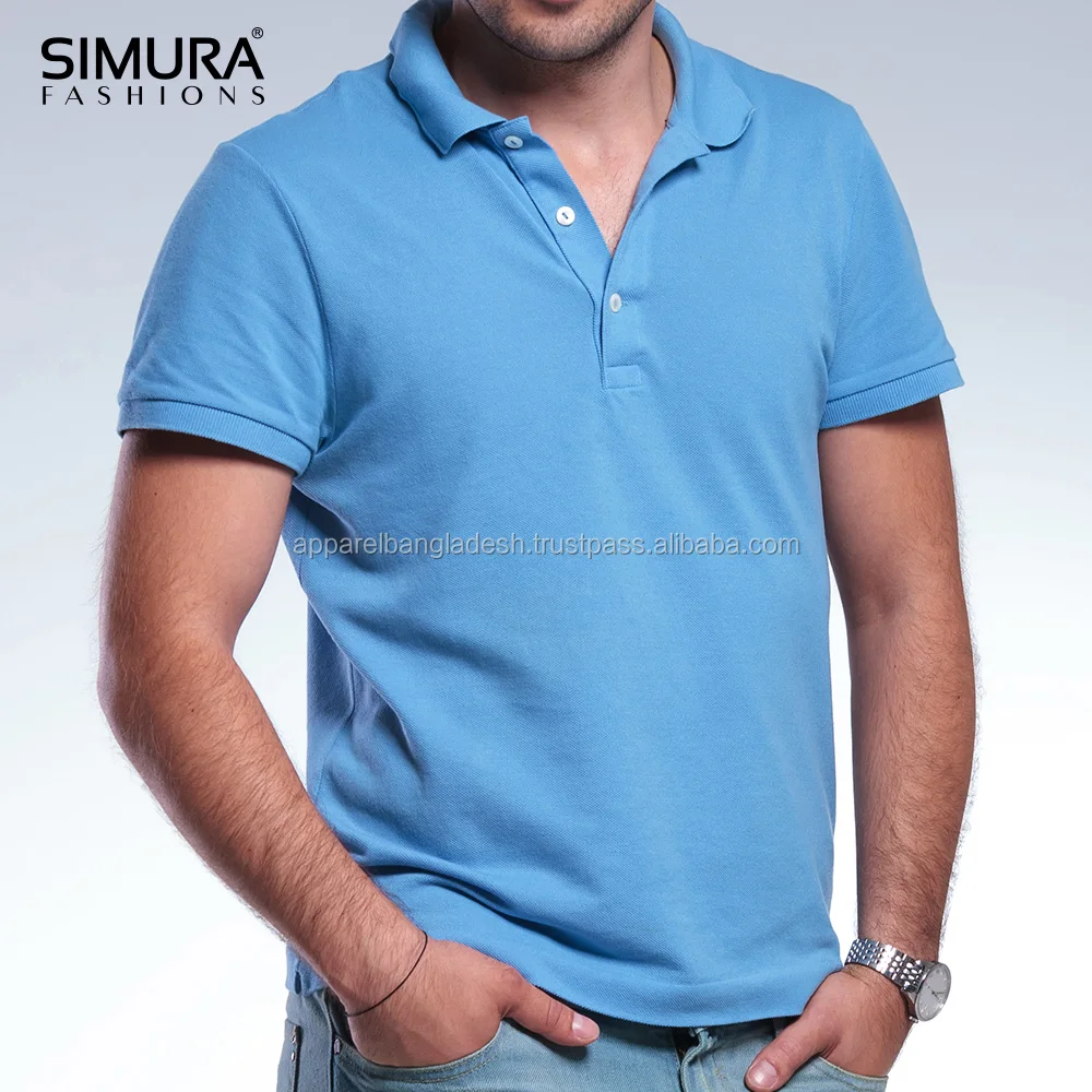 
Good Quality Cotton Terry Pique Fabric Hemp Shirts Men polo Solid Short Sleeve Breathable Wear 