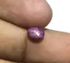Natural amazing red colour perfect sharp six rays star ruby loose gemstone