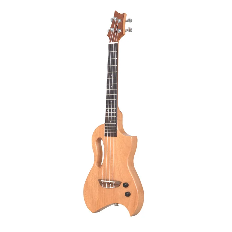 

Electric ukulele guitar 26 inch nylon string mute Mahogany wood for guitarra Stringed Instruments Musical