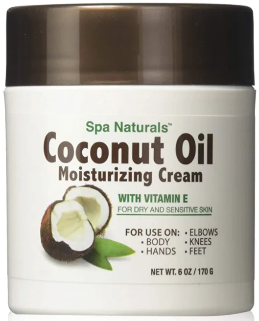 

Spa Naturals Coconut Oil Moisturizing Cream with Vitamin E, 6 oz.