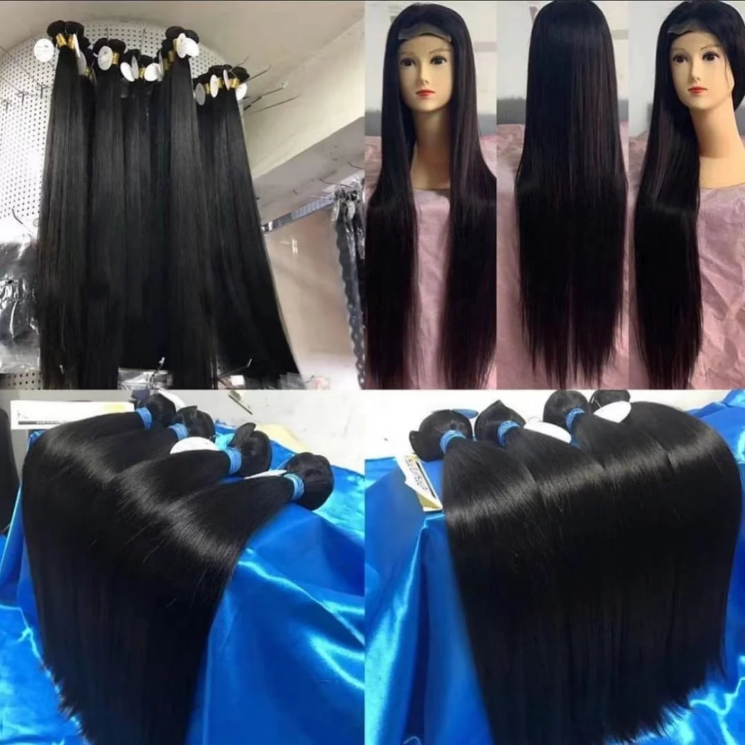 

Unprocessed Virgin Human 11A Grade Hair Bundles Sample full cuticle aligned Brazilian Hair Vendor Human Hair Extension, Customized color