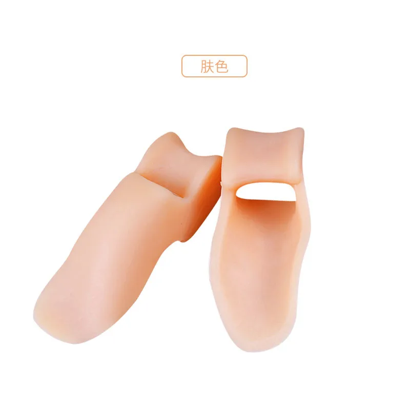 

Hot Selling Toe Stretcher Cushions Relief Pain Toe Straightener Corrector Toes Support, White skin