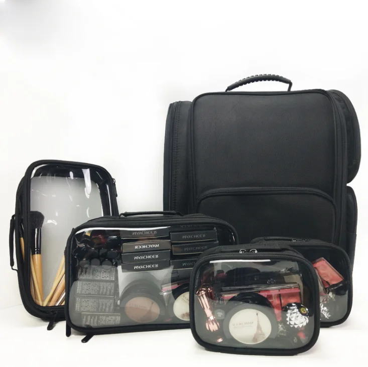 

New Carry Professional Big Capacity Beauty Luggage Vanity Makeup Bag Cosmetic Case Set