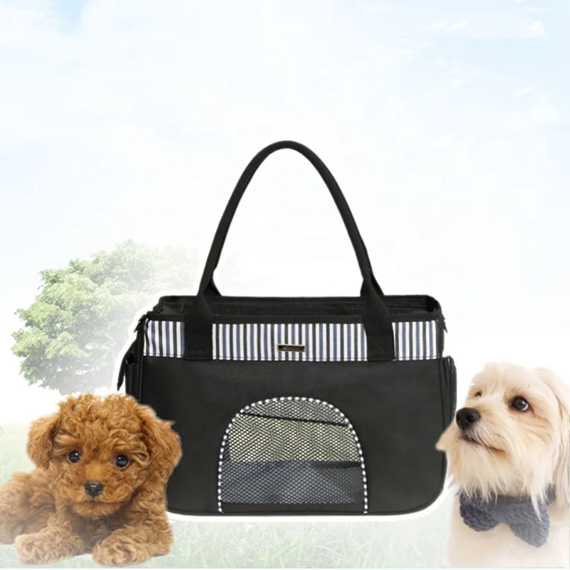

twinkle teddy dog cat go out carry-on breathable mesh foldable Pet carrier bag