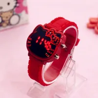 

4083 Kids Gift Cartoon Digital Watch for Girls Kids Lovely Silicone Children Wristwatch Relogio Infantil Child Clock