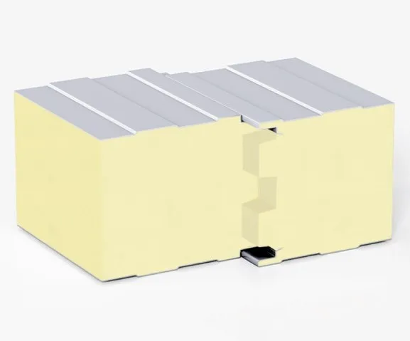 
PUR Classic sandwich panel on the wall 