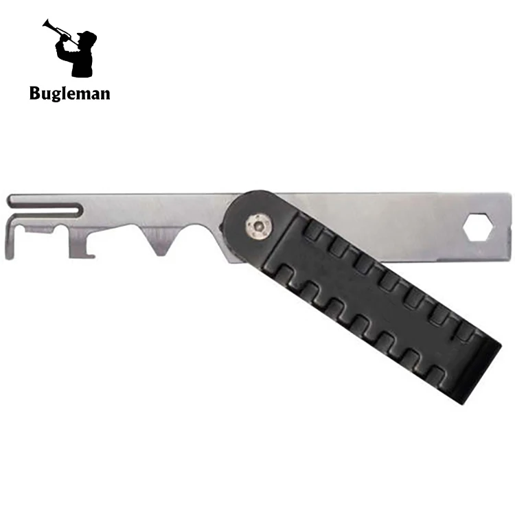 

Bugleman AR15 Scraper Rifle Scraper BCG Carbon Removal Tool Tactical Gun Cleaning Kit AR-15 Bolt Cleaning Kit, Black