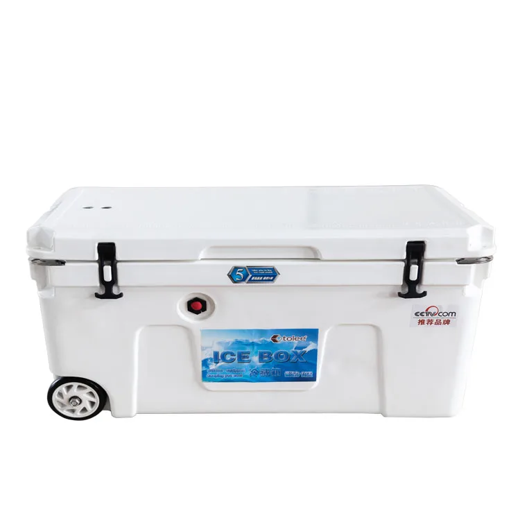 

20L 40L 60L 90L 120L 140L Promotional Food Grade Lldpe 85L Fishing Ice Cooler Box Cold Ice Vaccine Vaccine Container, Customized color