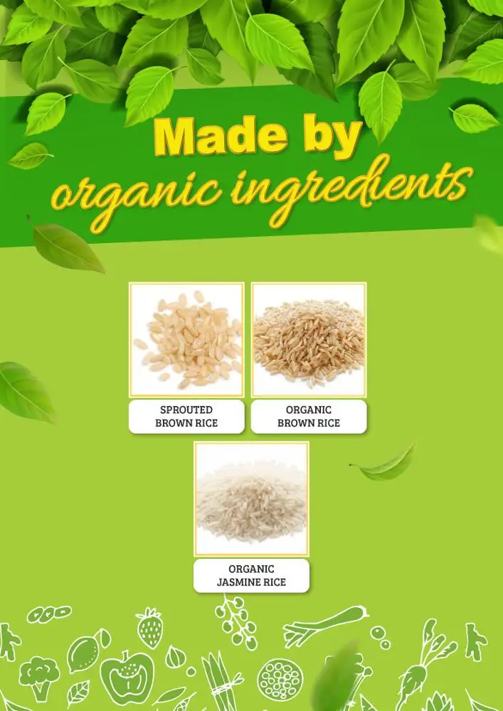 
Organic & Natural Baby Meal Brown Rice 