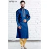 New Fancy Design Looking Men's Cotton/Polyester Kurta Pajama