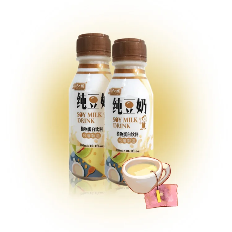 
Non-gmo natural popular soy milk in Taiwan 