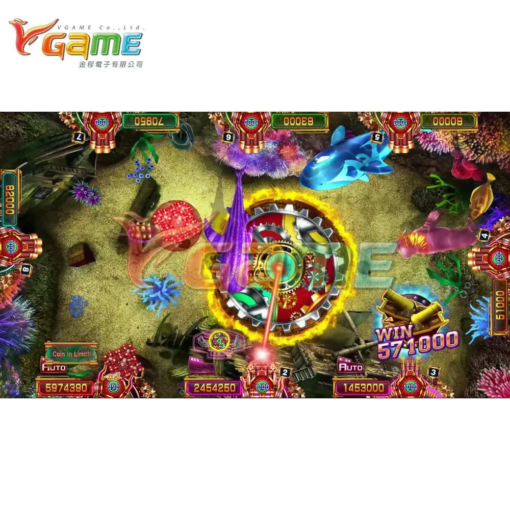 

VGAME Coin Slot Fish Game Table Gambling Software