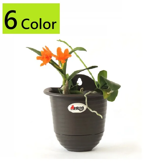 wholesale plastic pot black box planter for garden DIY