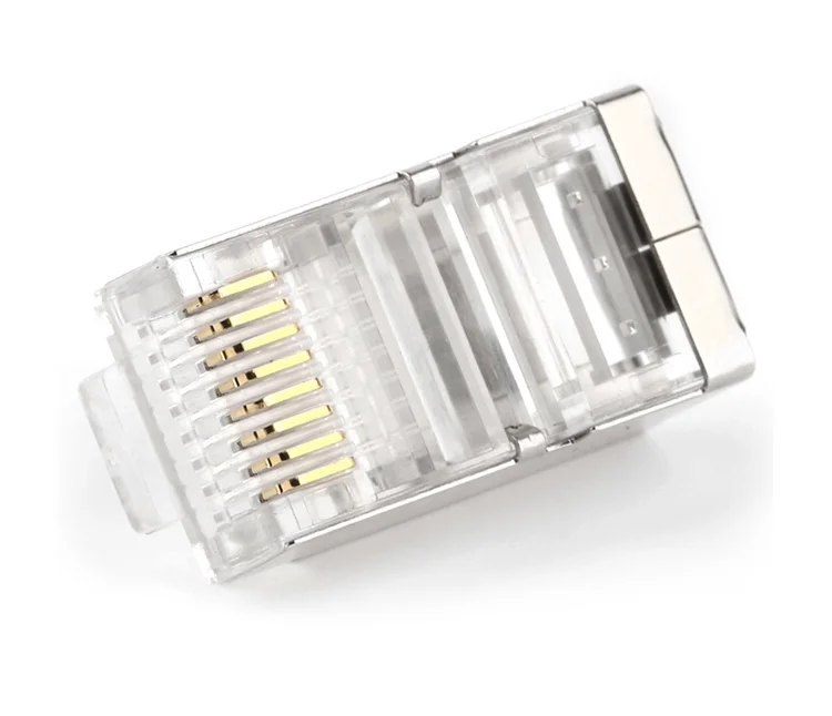 Ftp Sftp Cat5e Cat 5 End Pass Through Rj45 Connector Network Cable Lan