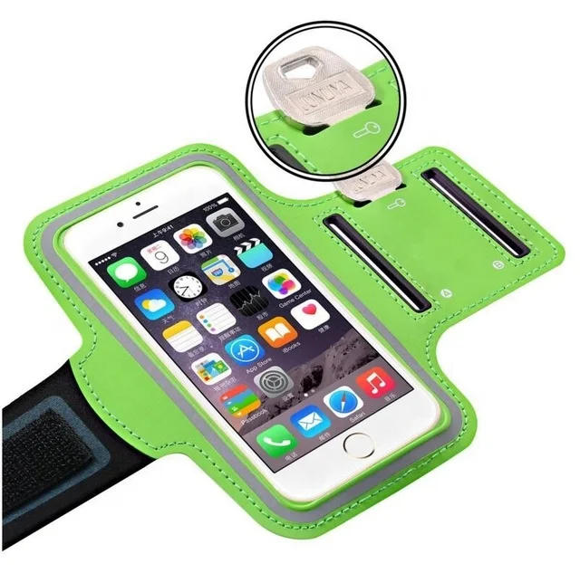 

Sports running armband arm band smart waterproof mobile phone cover case For Iphone 5 se 6 6s 7 8 plus X Xs Xr 11 12 pro max, Golden, blue, red, rose, black, ect