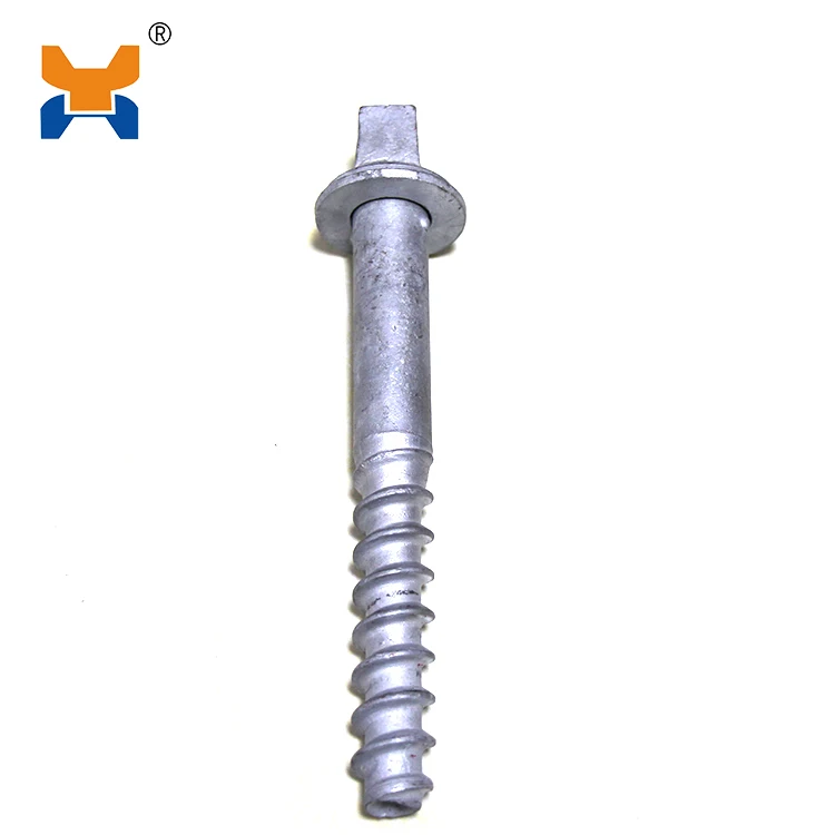

High quality rail dog railroad screw lag spike railway fastener