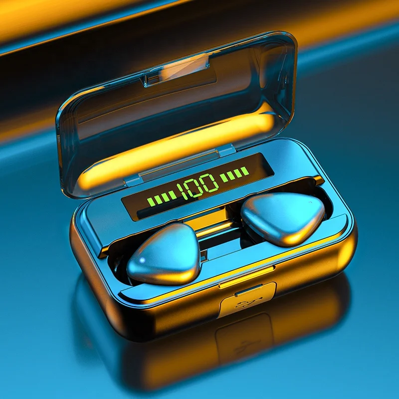 

TWS BT Earphone Earbuds LED Display Headset Touch Control Wireless Earphones Sports Waterproof Headphones With Microphone