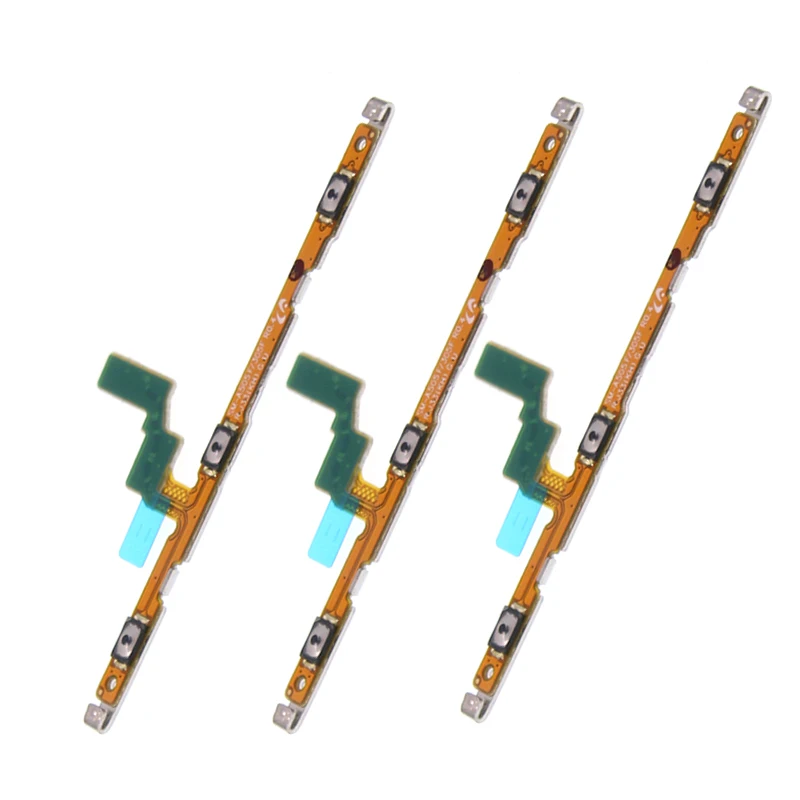 

Power + Volume Button Connectors Flex Cable for Samsung A20 A30 A40 A50 A60 A70, Black white gold rose