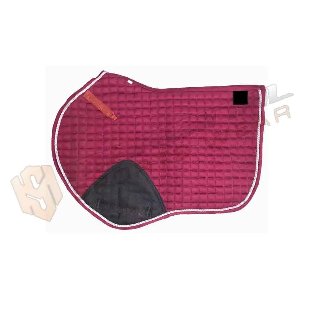 Wholesale Equestrian Equipment Quilted Horse Riding Jumping Saddle Pads