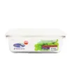 Super lock glass food container 840ml. #6289