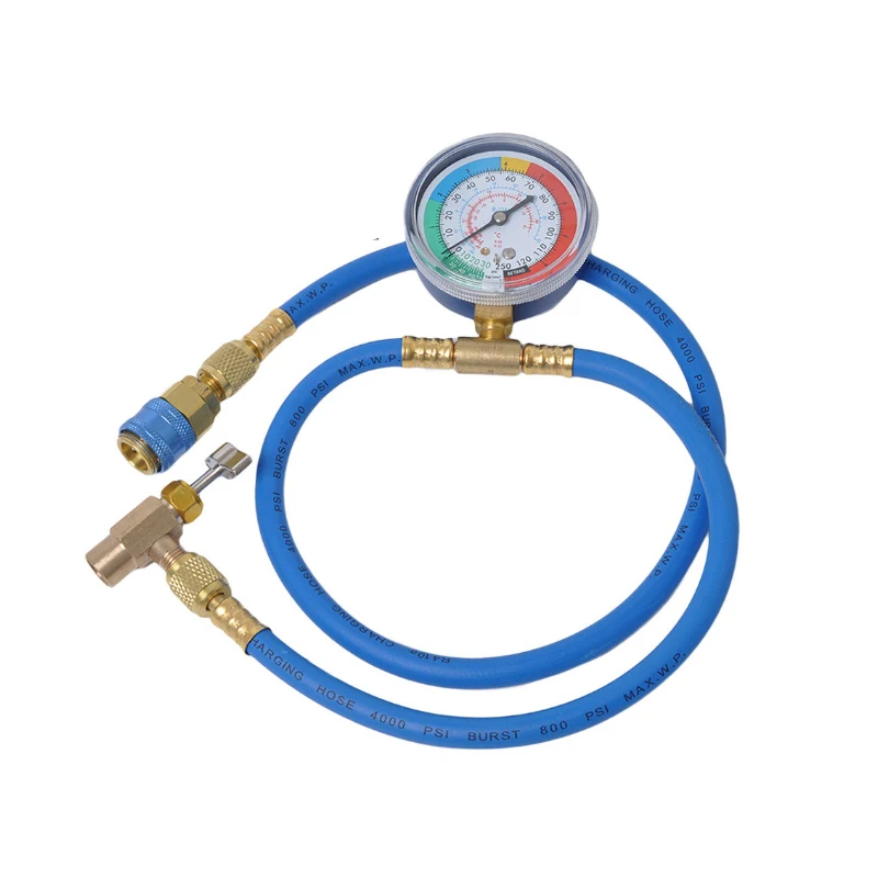 KIMISS R134A R12 tuyau de pression de climatisation raccord de remplissage tuyau de mesure système de mesure tuyau de remplissage de réfrigérant 