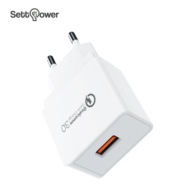 

Quick Charge 5W USB Wall Charger Adapter Smart IC for Compatible with all smart phones Settpower GS-511