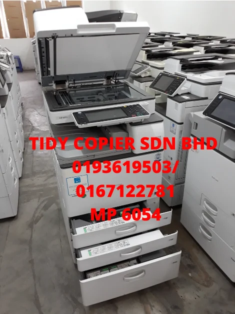 
Ricoh Digital Photocopier Machine Mp 6054/6054A - Contact Number +60193619503 