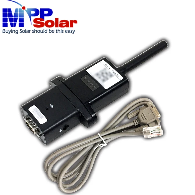 

Watchpower WIFI Module for MPP SOLAR OFF-GRID inverters, Black