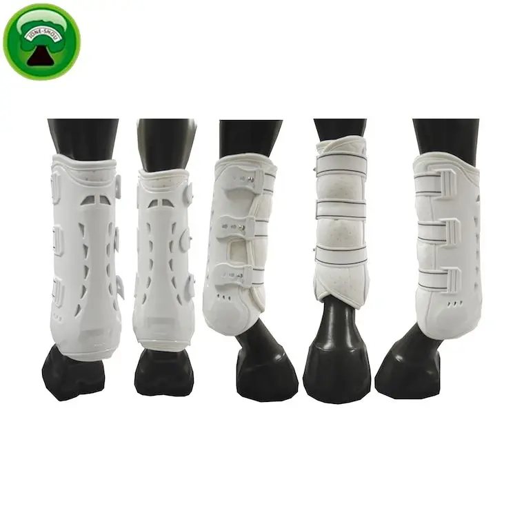 Cozy Neoprene Pu Shell Horse Open Front Boots Buy Horse Boots Horse