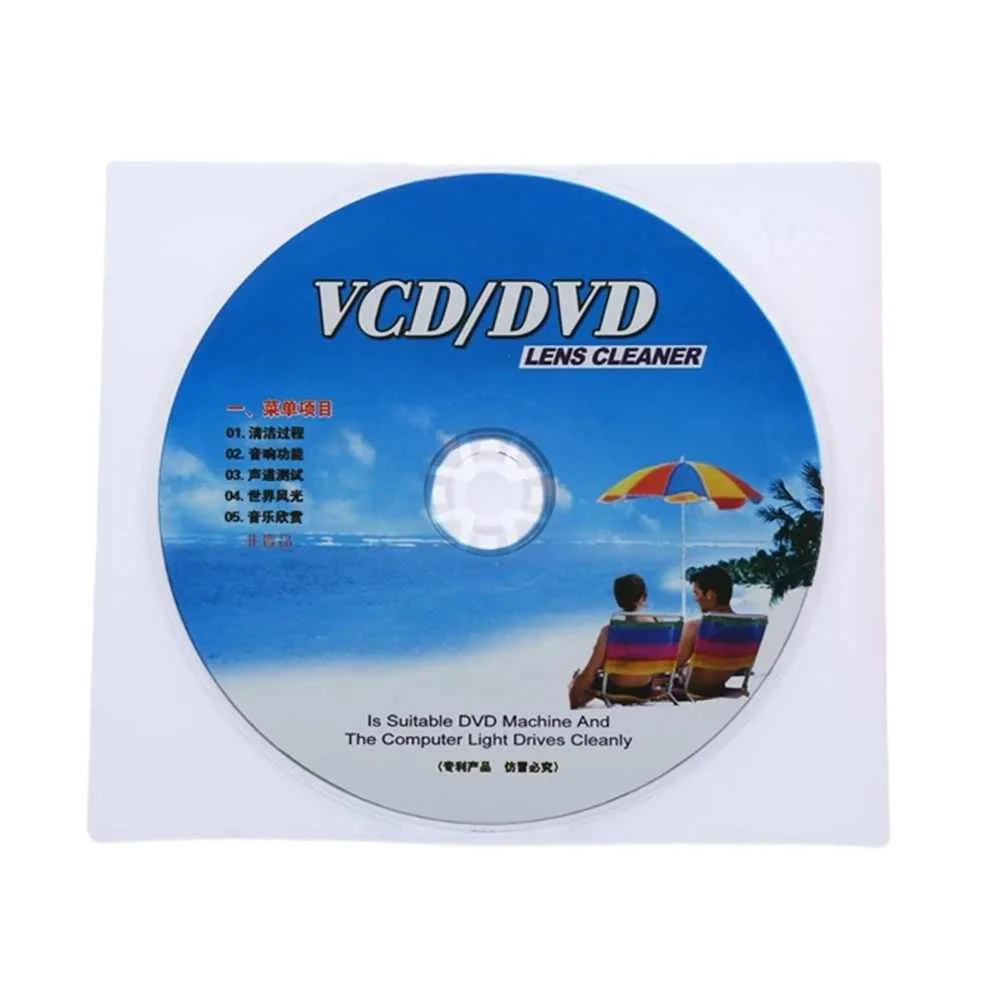 

Portable CD VCD DVD Player Lens Cleaner Dust Dirt Removal Cleaning Fluid Disc Restore Kit DVD Liquid Easy to Use