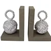 Metal world globe