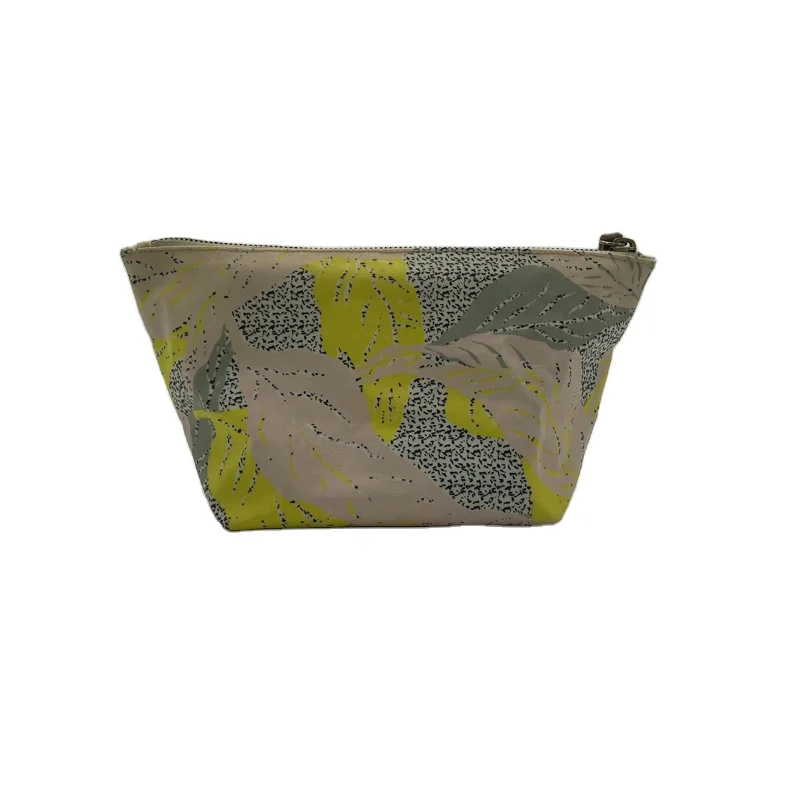 

Good reputation zipper closure canvas material beauty cosmetic bag, Navy /pink/ white/ black