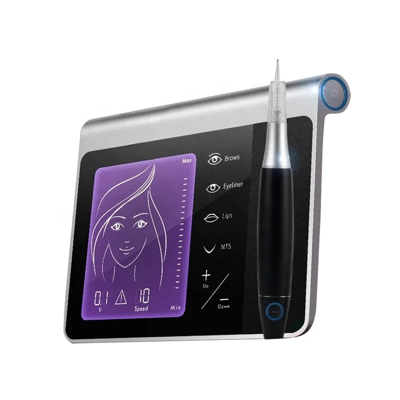 

Black Gold Microblading Operational Pen Gun High Speed Digital Permanent Makeup Tattoo Rotary Machine for Beauty