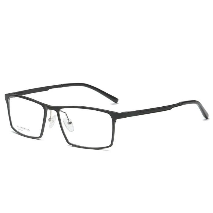 

High Quality Business Aluminum Magnesium Eyeglasses Frame Optical Men Retro Square Spectacle Frames