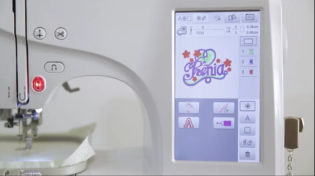 Es5 Sewing Embroidery Machine For Beginners Home Use Embroidery Machine