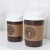 Waste Bin_Coffee Cup Style Recycle Bin Trash Can for Kitchen houseware indoor outdoor Simple Design