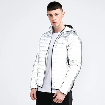 men's classic hooded puffer jacket